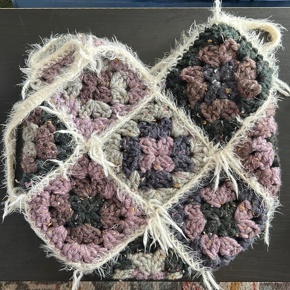 Handmade Crochet shoulder bag
